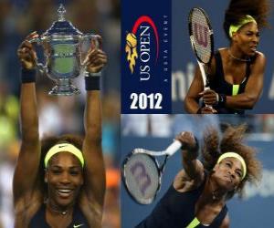 Puzzle Serena Williams 2012 ΗΠΑ Open πρωταθλήτρια